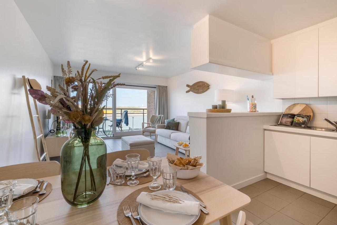 Portsight - Cosy Apartment For 4 Persons With Parking Nieuwpoort Eksteriør bilde